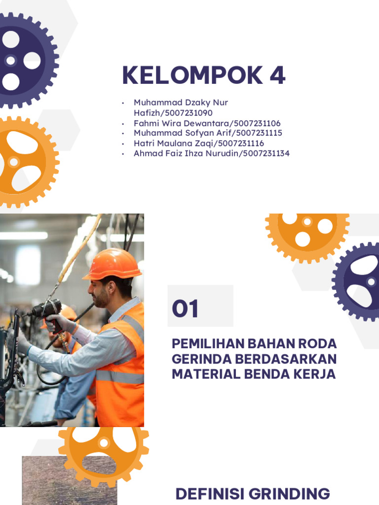 Pemilihan Roda Gerinda dan Proses Drawing | PDF