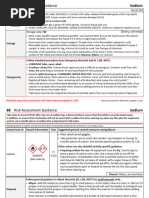 Concentrated Sulfuric Acid Hazards Guide | PDF | Sulfuric Acid | Acid