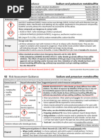 Concentrated Sulfuric Acid Hazards Guide | PDF | Sulfuric Acid | Acid