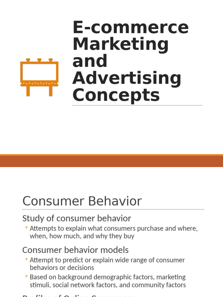 E-commerce Consumer Behavior Insights | PDF | Online Advertising | Http ...