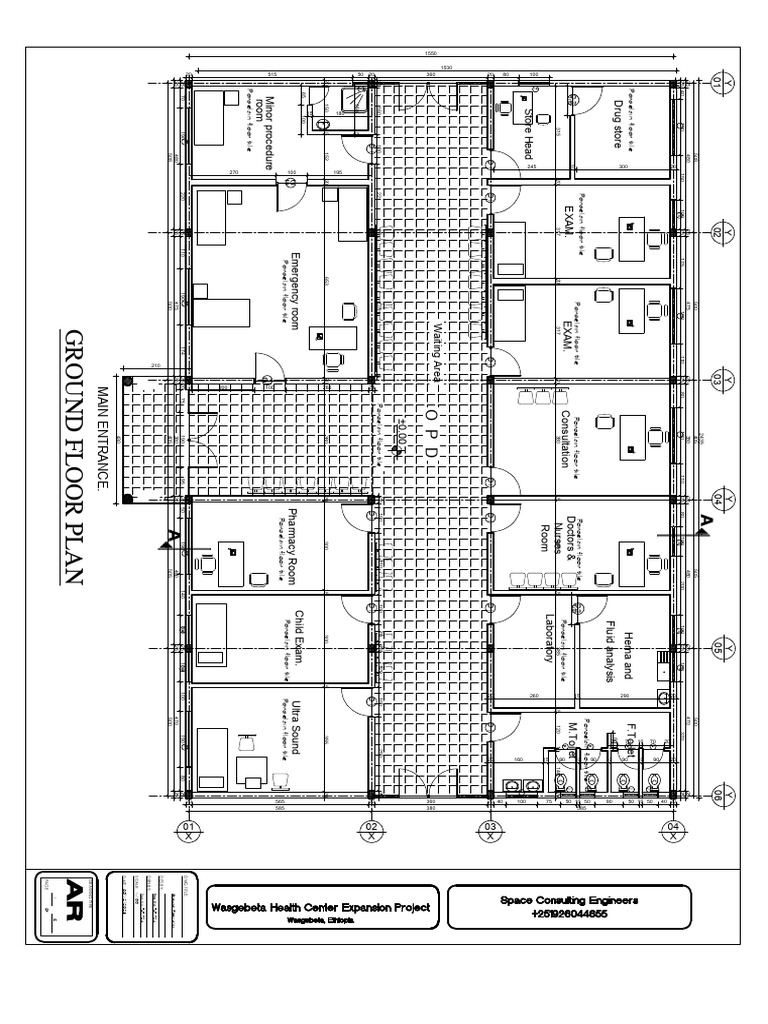 Ground Floor Plan and Elevations | PDF | Decorative Arts | Crafts