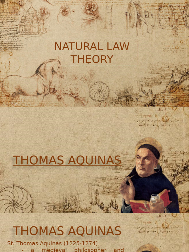 Aquinas' Natural Law and Eternal Law Explained | PDF