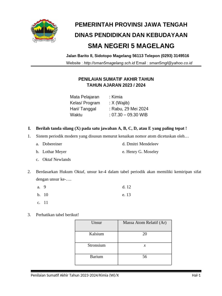 Struktur Lewis P2O3 dalam Kimia | PDF