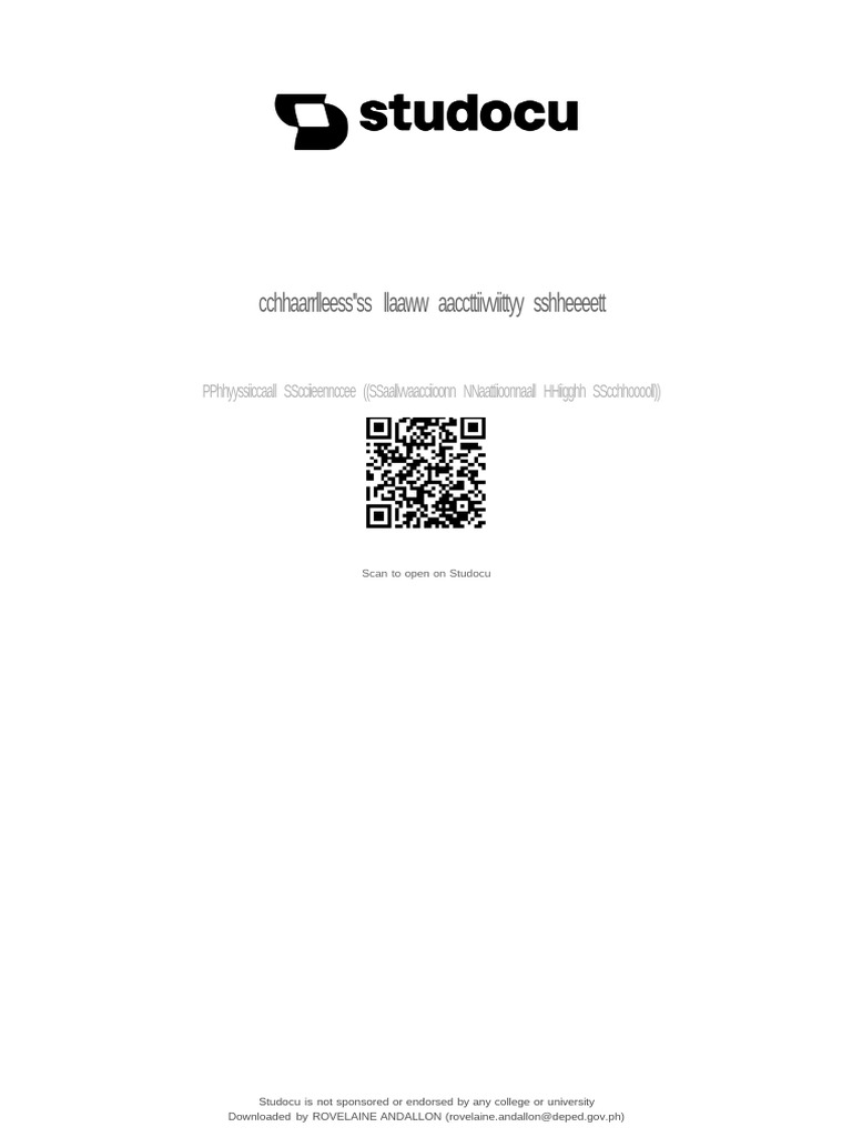 Charless Law Activity Sheet PDF Applied And Interdisciplinary