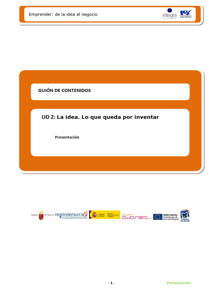 01 - Curso11 Presentacion Objetivos UA2 | PDF