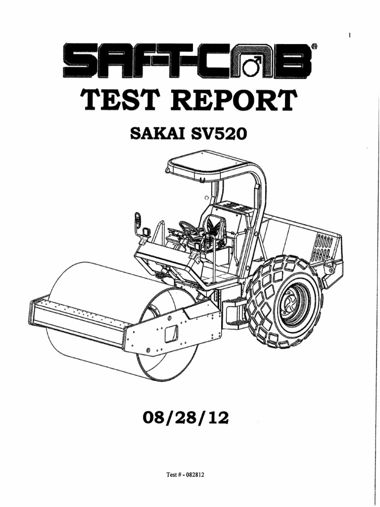 Test Report ROPS SV520 | PDF