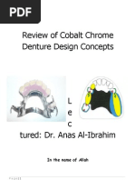 Review of Cobalt Chrome Denture Design 97-2003