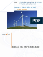 Infra 2009 - Apresentação Monique Freitas - Energia Eólica