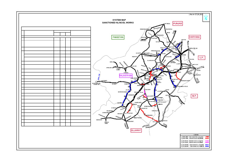 Rajasthan Railway Network Developments | PDF | Rail Transport