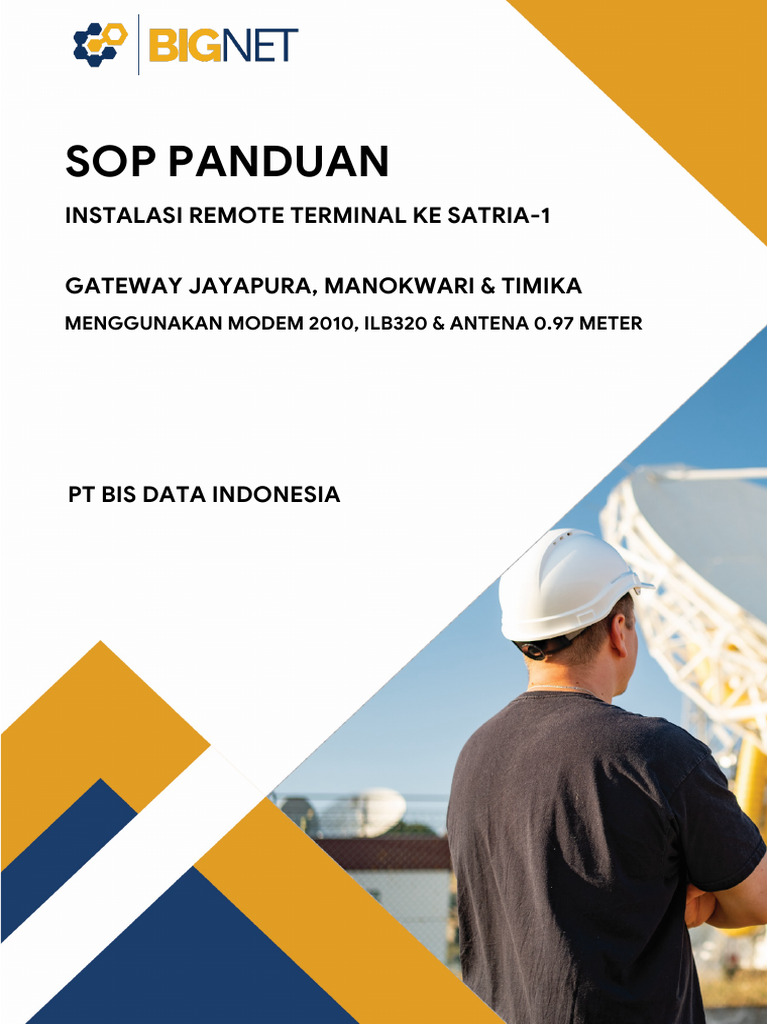 Panduan Instalasi Remote Terminal Satria-1 | PDF