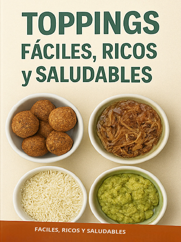 Toppings Saludables para Desayunos y Ensaladas | PDF | ensalada | Vinagreta