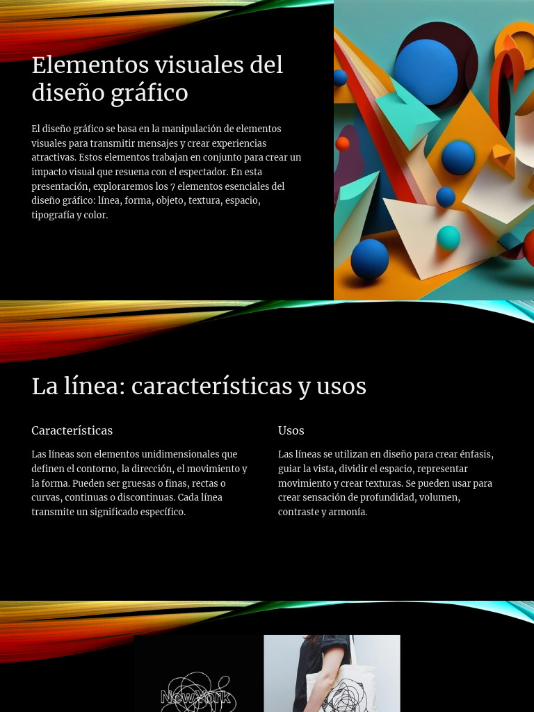 Elementos Visuales en Diseño Gráfico | PDF | Diseño gráfico | Diseño