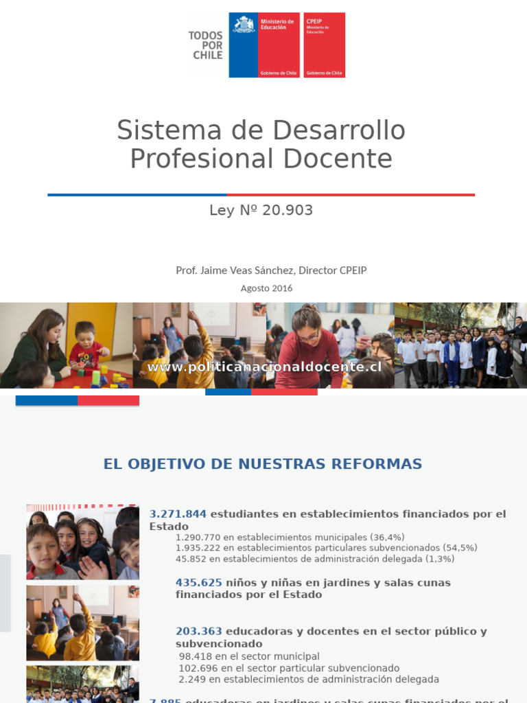 Sistema de Desarrollo Profesional Docente | PDF | Maestros | Enseñando