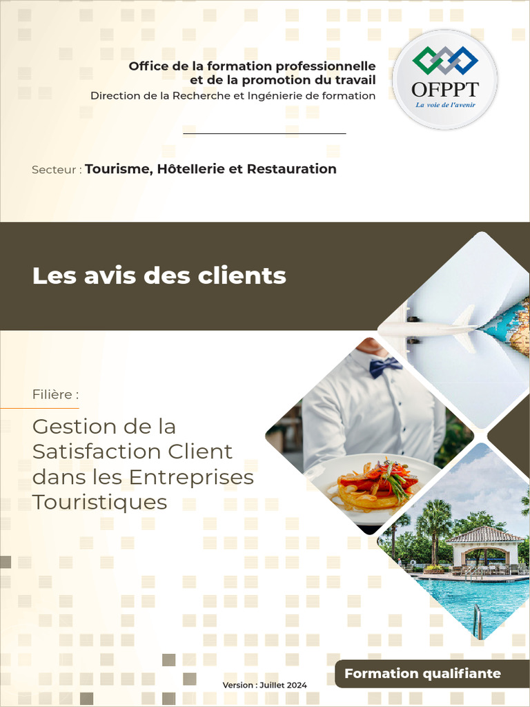 Gestion de la Satisfaction Client Tourisme | PDF | Marque ...