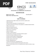 OS-Kings College Unit Wise