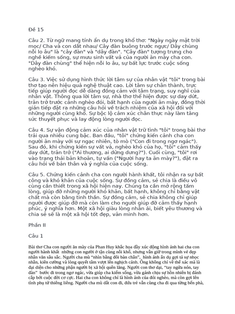 Văn 015 Nguyệt | PDF