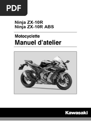 Guide du Ninja ZX-10R 2016 | PDF | Écrou | Allumage