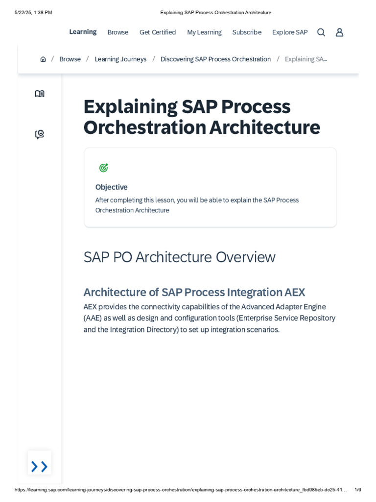 SAP Process Orchestration Overview | PDF | Business Process Management ...