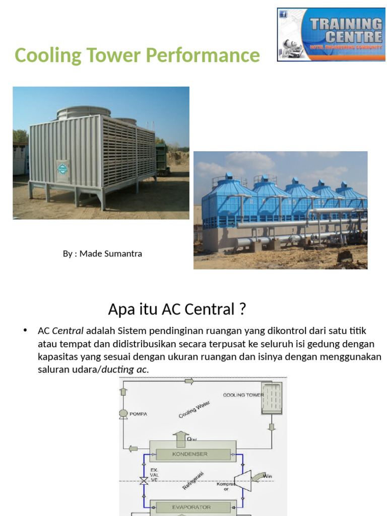 Kinerja dan Analisis Cooling Tower | PDF
