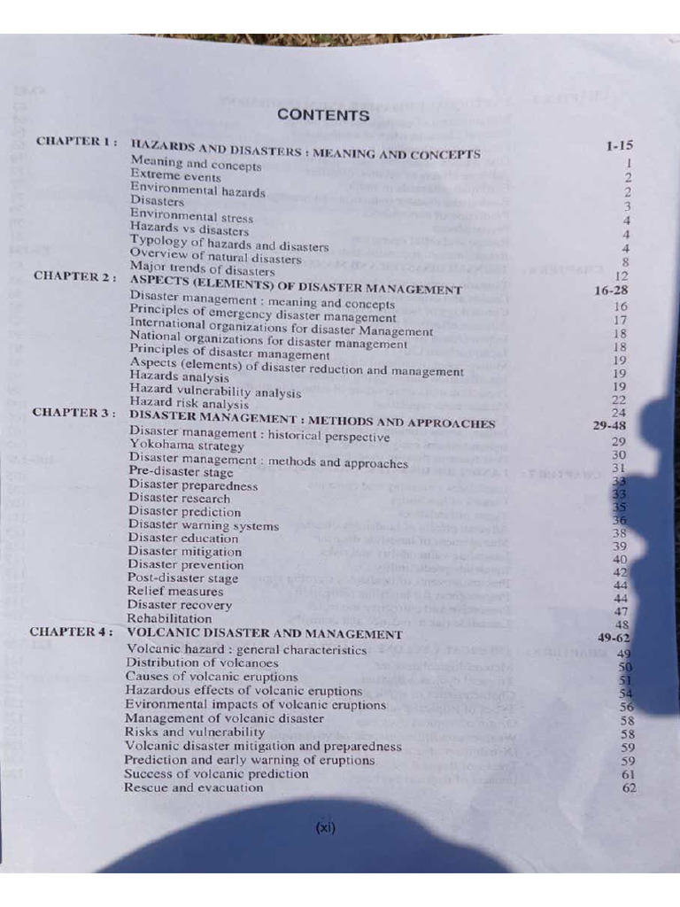 Disaster Management (Whole Book) | PDF
