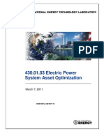 Electrical Asset Optimization DoE