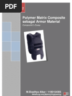 Download Polymer Matrix Composite Sebagai Armor Material by Albar SN87182562 doc pdf