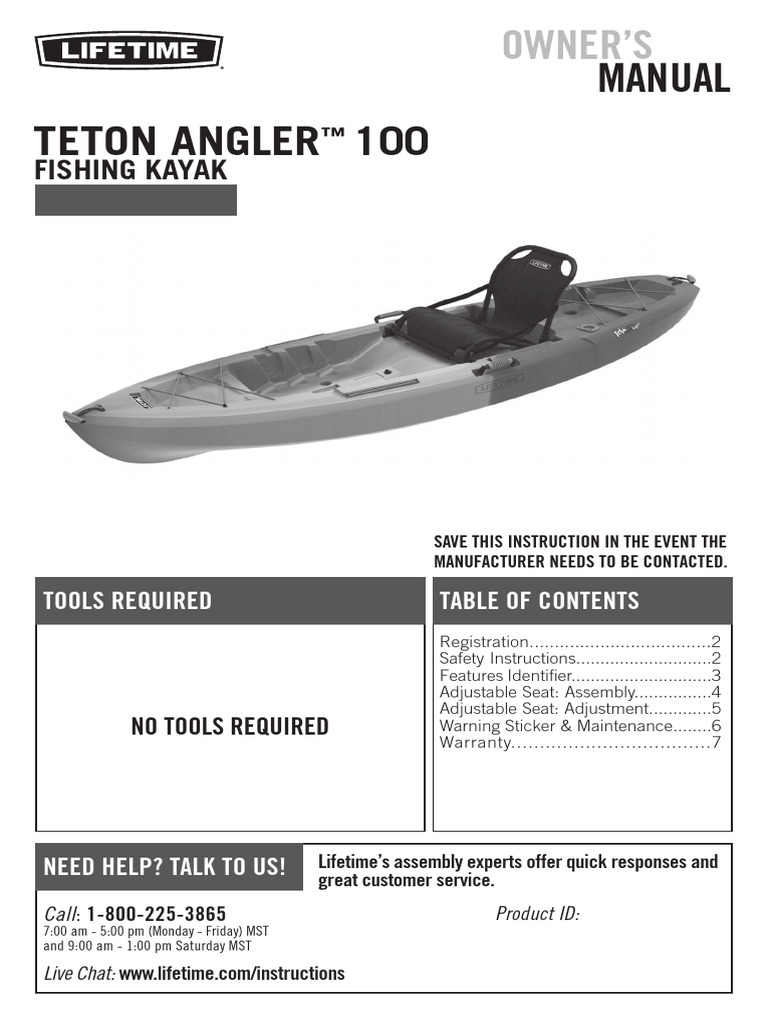Product Manual (English) | PDF | Kayak