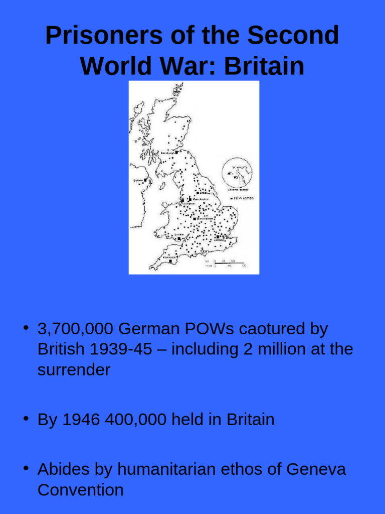 WWII POWs in Britain: German & Italian | PDF | Prisoner Of War | Nazi ...