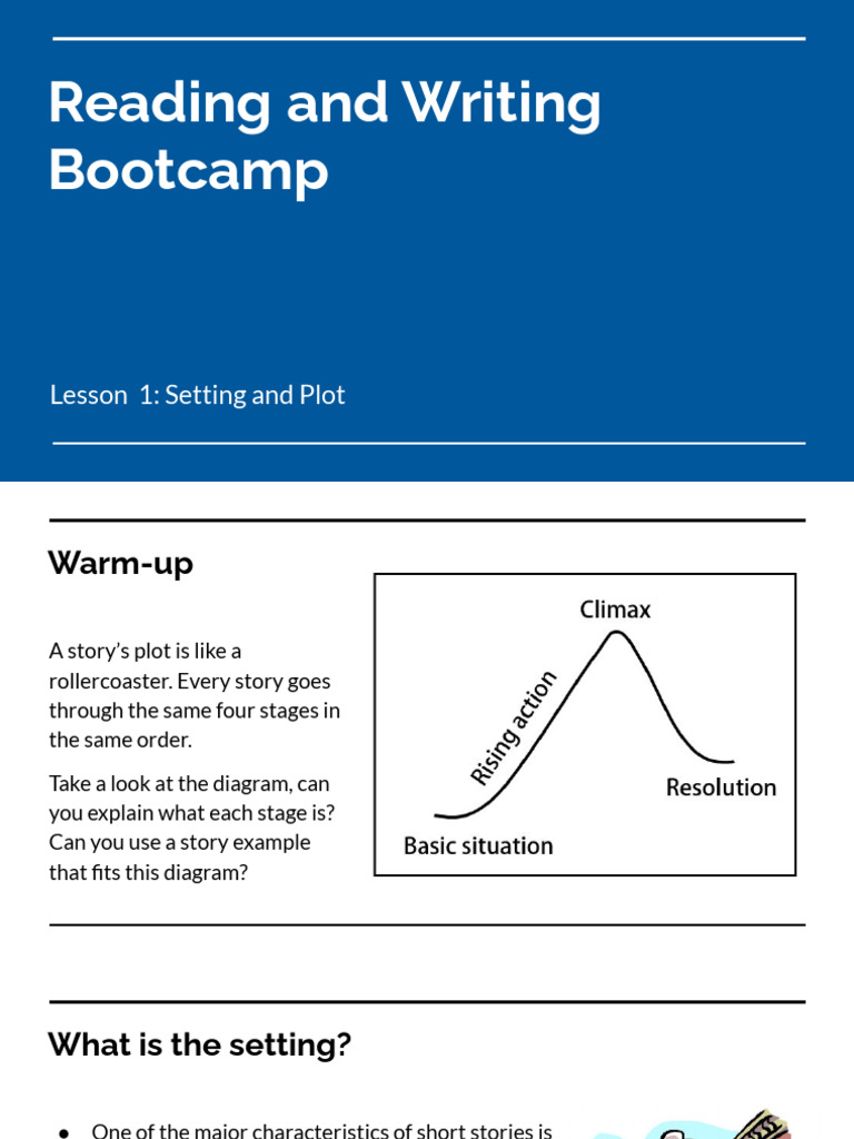Understanding Plot and Setting in Stories | PDF | Foot