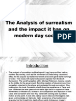 The Analysis of Surrealism and The Impact It Has On Modern Day Society