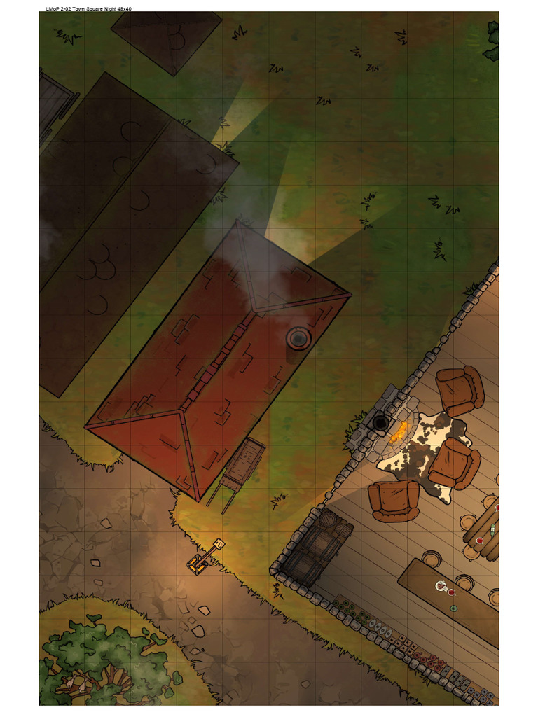 LMoP 2-02 Town Square Night 48x40 | PDF
