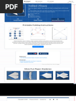 Loop-the-Loop Paper Airplane Guide | PDF | Airplane | Gliding