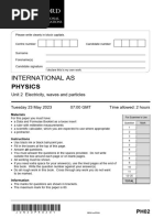 AQA A Level Physics June 2025 Paper 1 | PDF | Atomic Nucleus ...