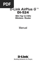 D-Link Airplus G: Manual