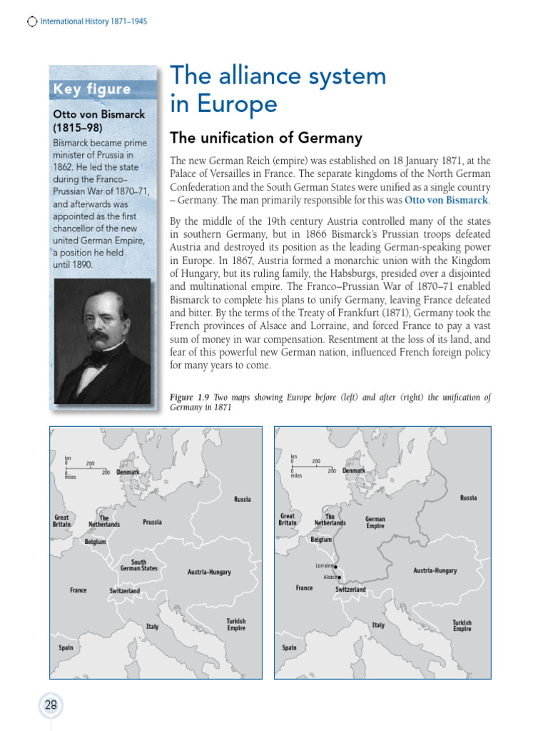 Bismarck's Alliance System Explained | PDF | German Empire | Otto Von ...