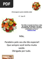 Homenagem às Mães...-6°B