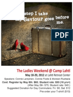 Ladies Weekend Flyer
