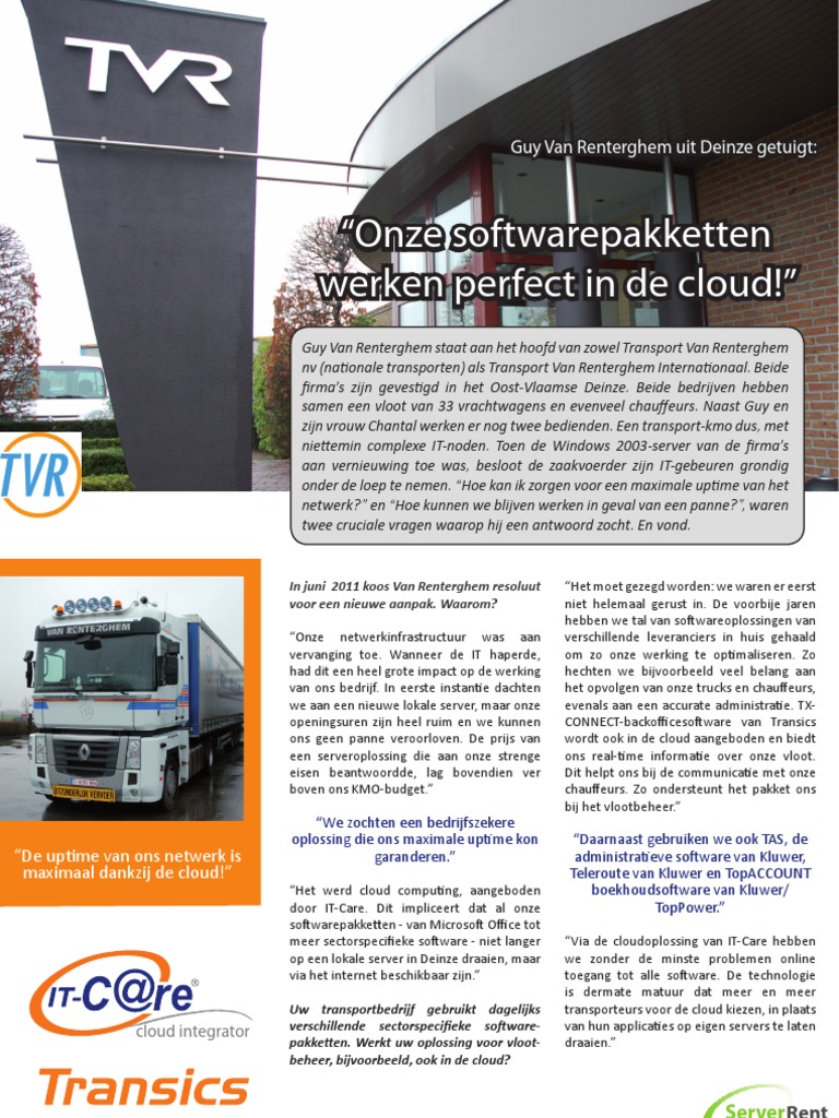 Referentie Van Renterghem - Deinze | PDF