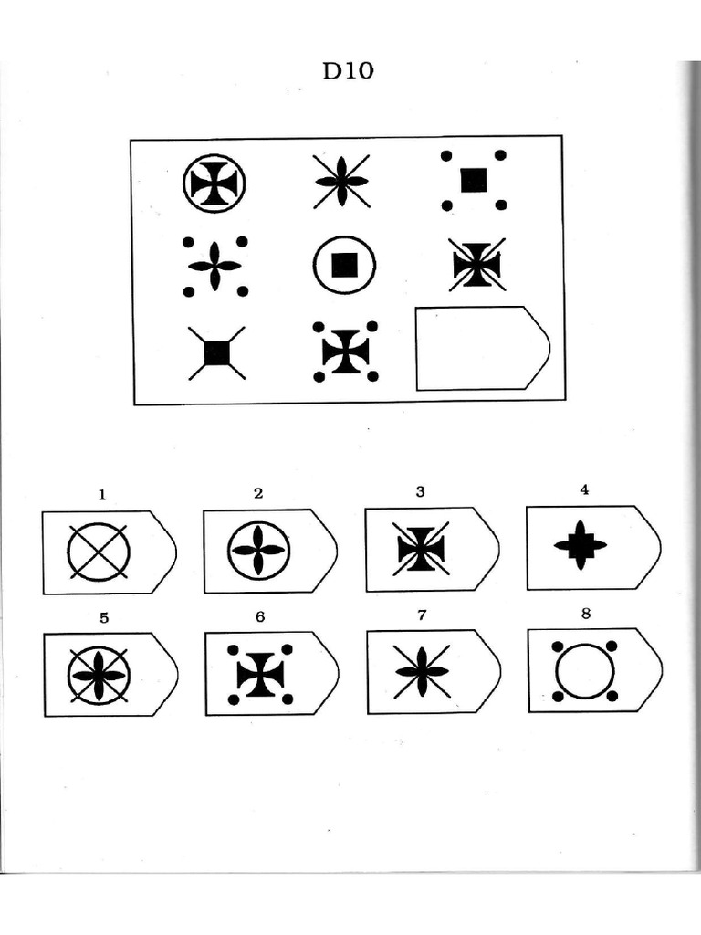 Test Raven de Matrices Progresivas Cuadernillo Bis Page 0047 | PDF