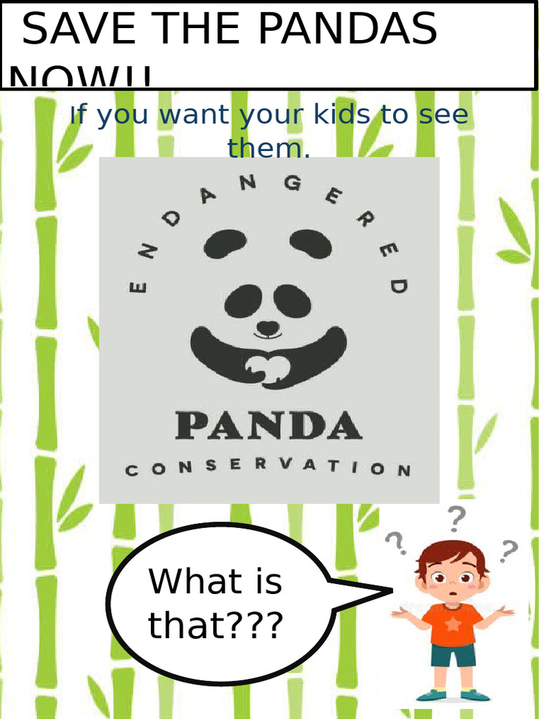The Importance of Conserving Pandas in The Wild | PDF