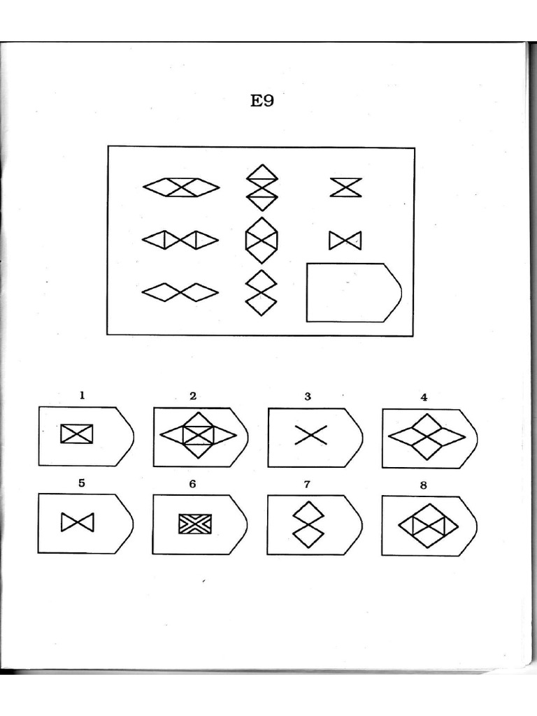 Test Raven de Matrices Progresivas Cuadernillo Bis Page 0057 | PDF