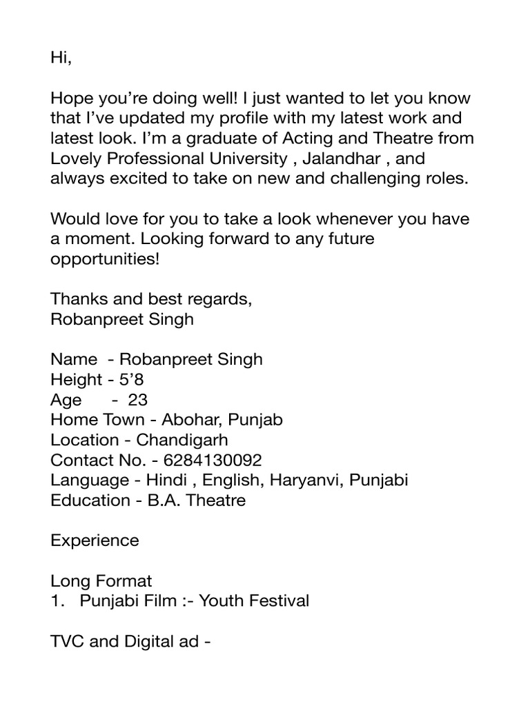 Profile | PDF