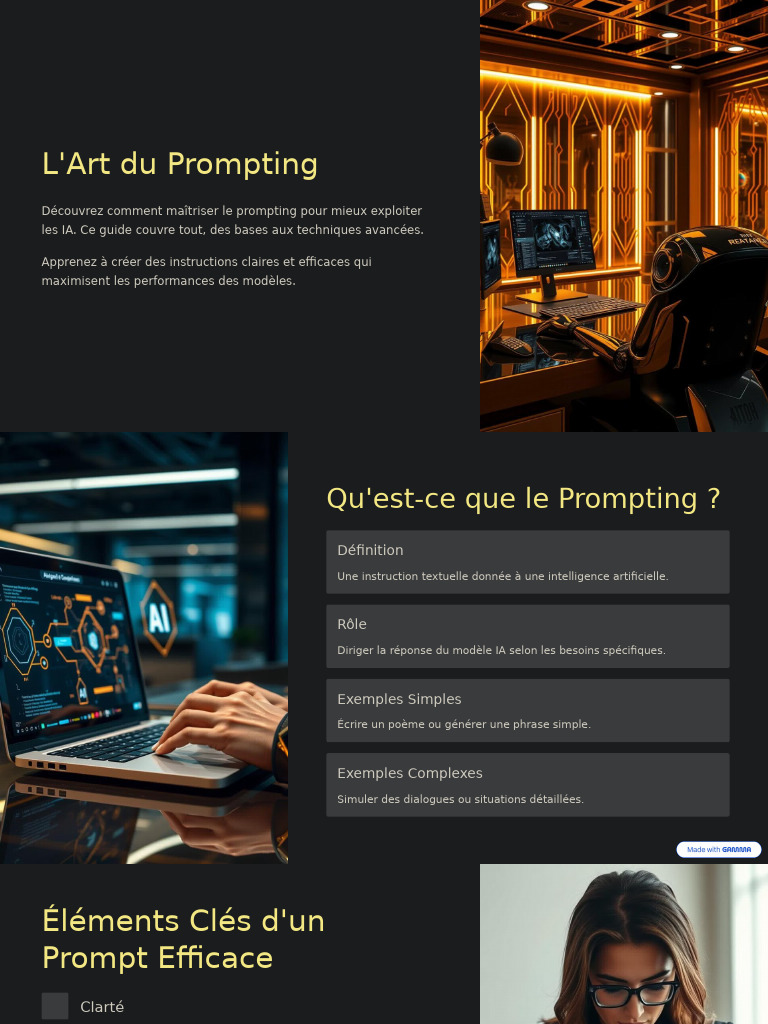 Maîtriser l'Art du Prompting IA | PDF | Intelligence artificielle ...