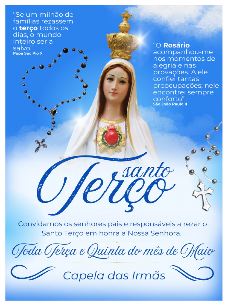 Convite para o Terço | PDF