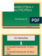 Uu Narkotika & Psikotropika