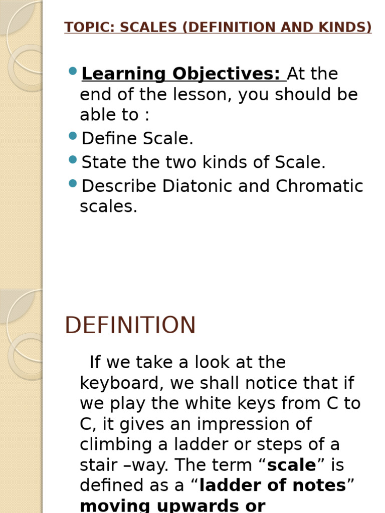 Understanding Diatonic and Chromatic Scales | PDF