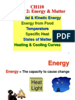 CH110 Chapter 2: Energy & Matter