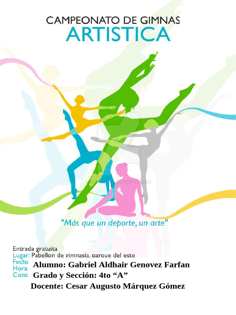 Historia y disciplinas de la gimnasia | PDF | Gimnasia | Deportes atléticos