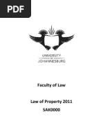 Law of Property Study Guide