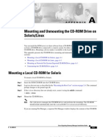 Mounting and Unmounting The CD-ROM Drive On